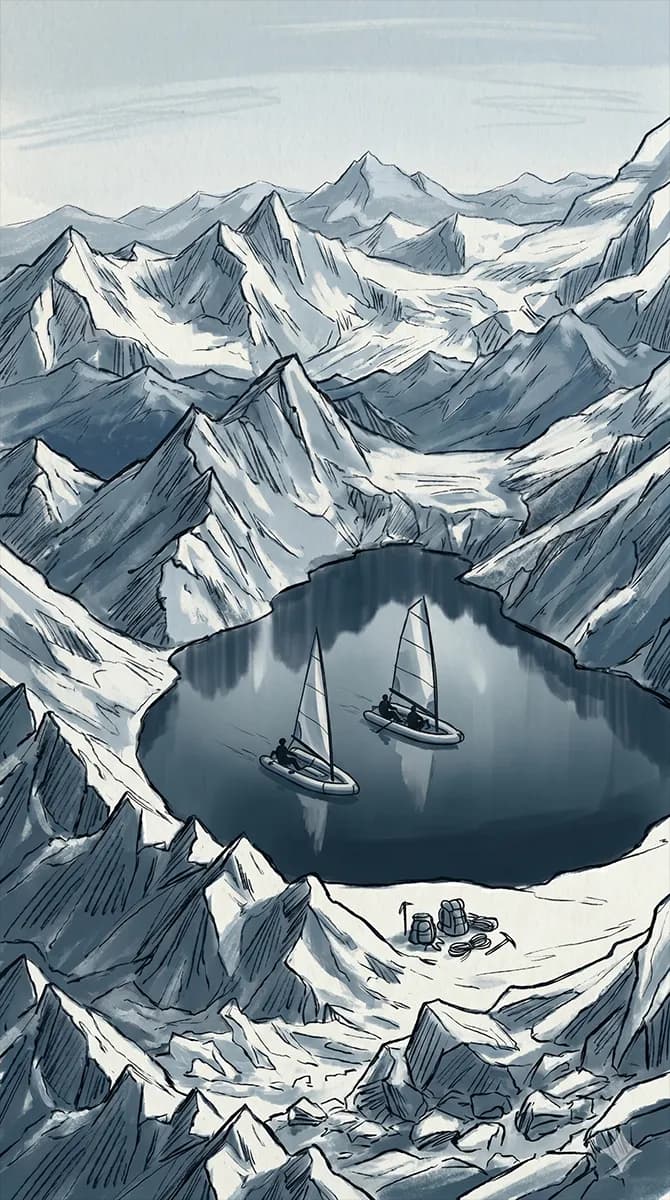 A Himalayan lake